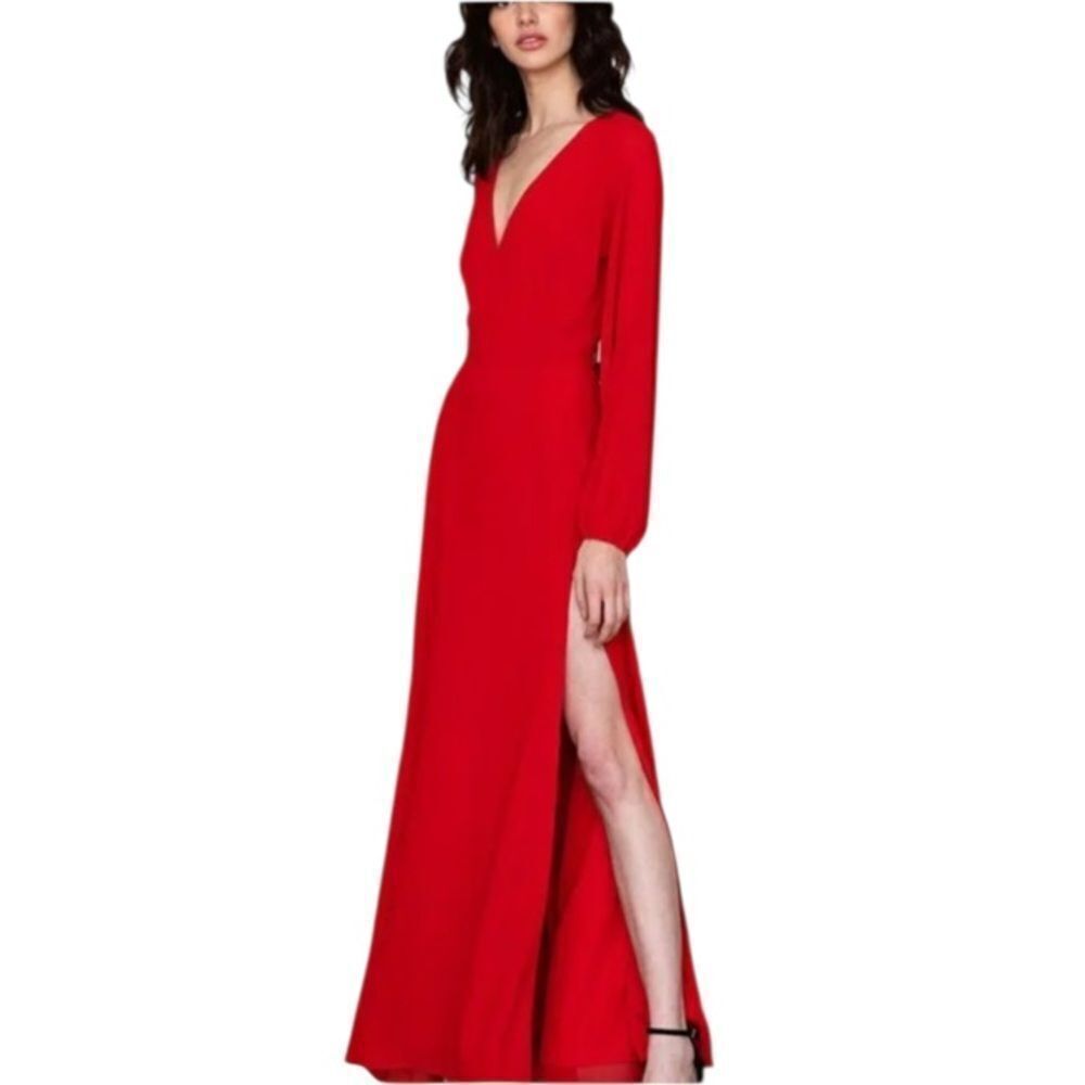 YUMI KIM Love Affair Maxi Red Shear Dress NWT